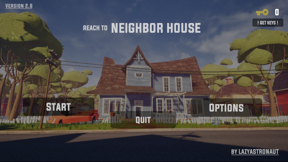 Reach To Neighbor House ゲームのスクリーンショット