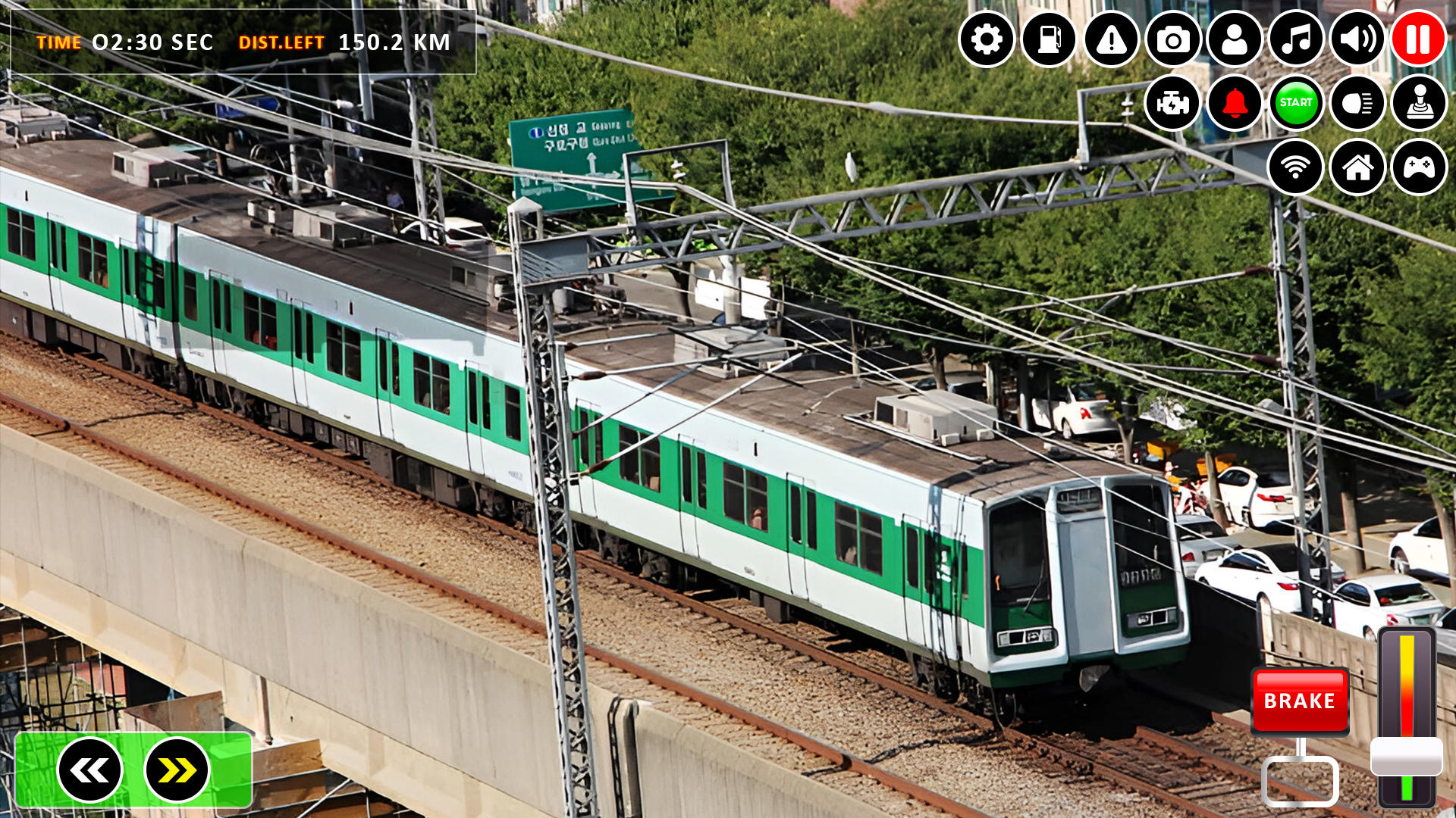 Korean Subway Train Simulator ภาพหน้าจอเกม