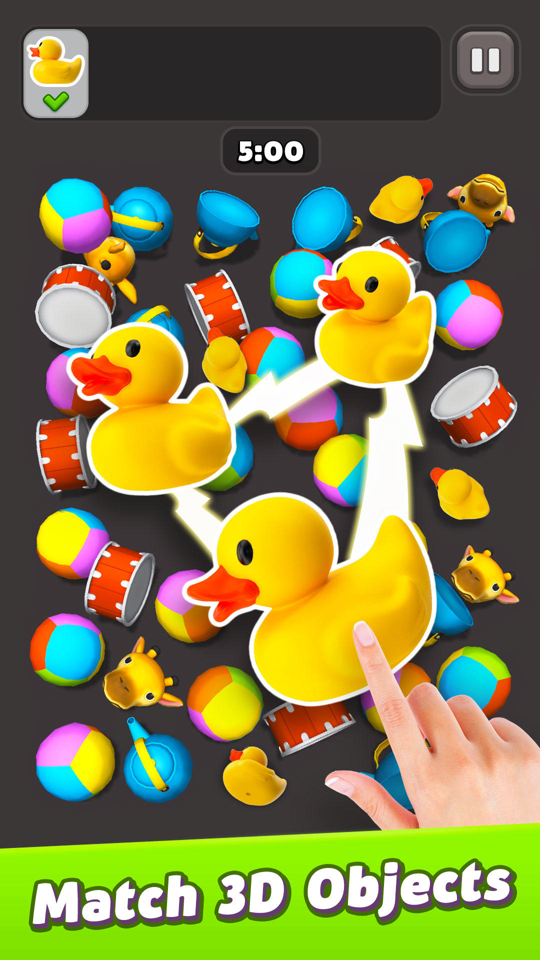 3D Match: Triple Matching Game Game Screenshot