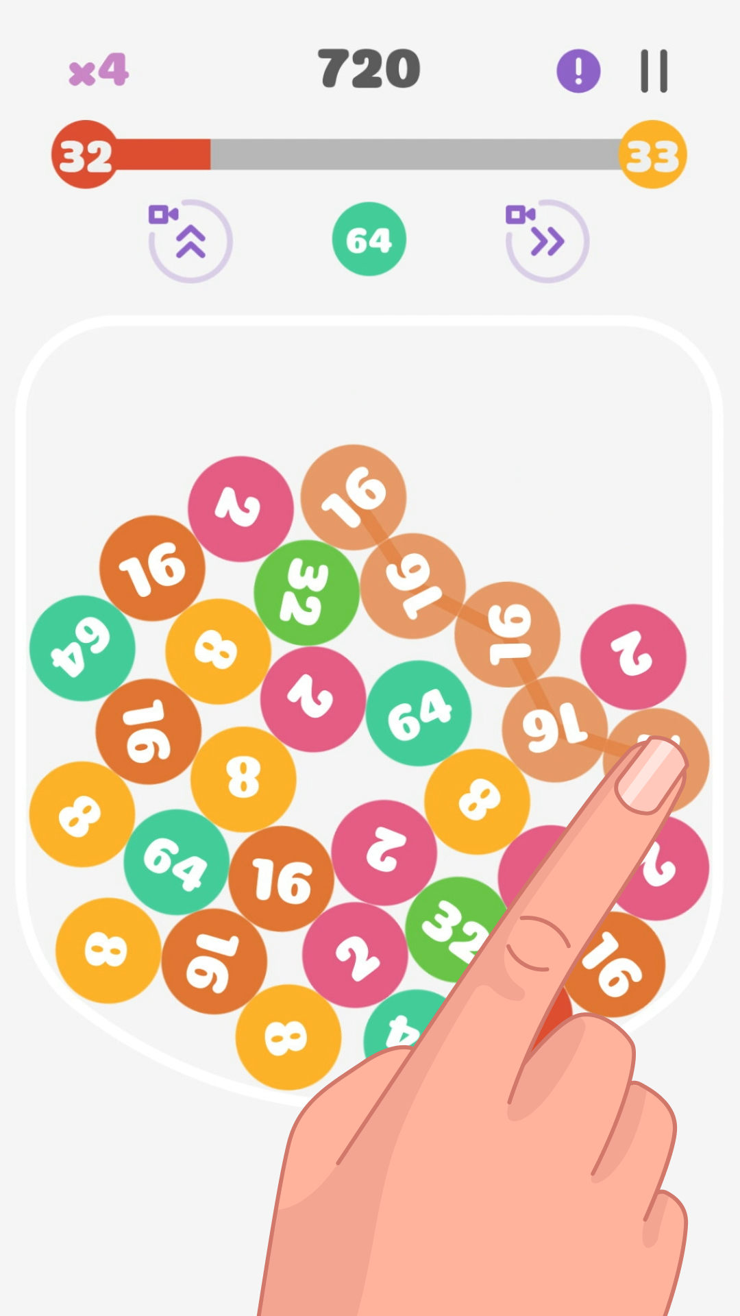 Gravity Pops! Game Screenshot