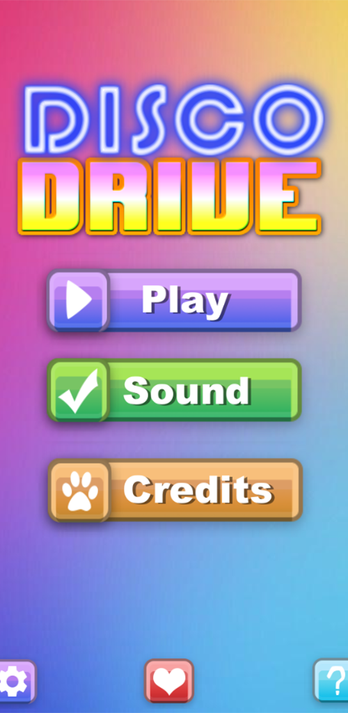 DiscoDrive Game Screenshot