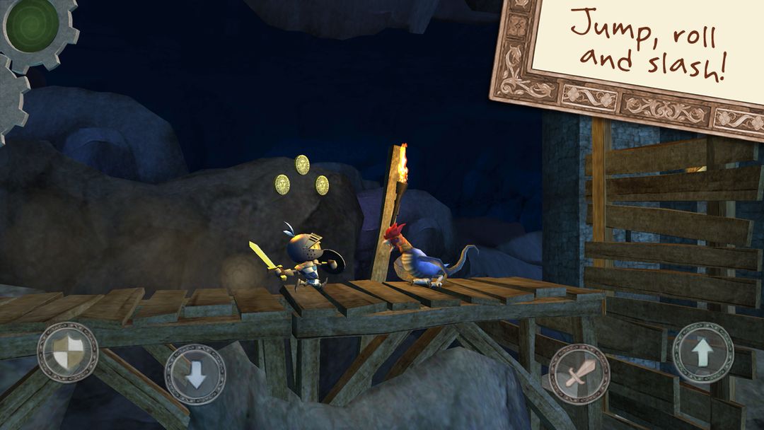 Screenshot of Wind-up Knight