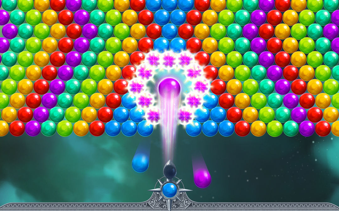 Bubble Shooter Space ภาพหน้าจอเกม