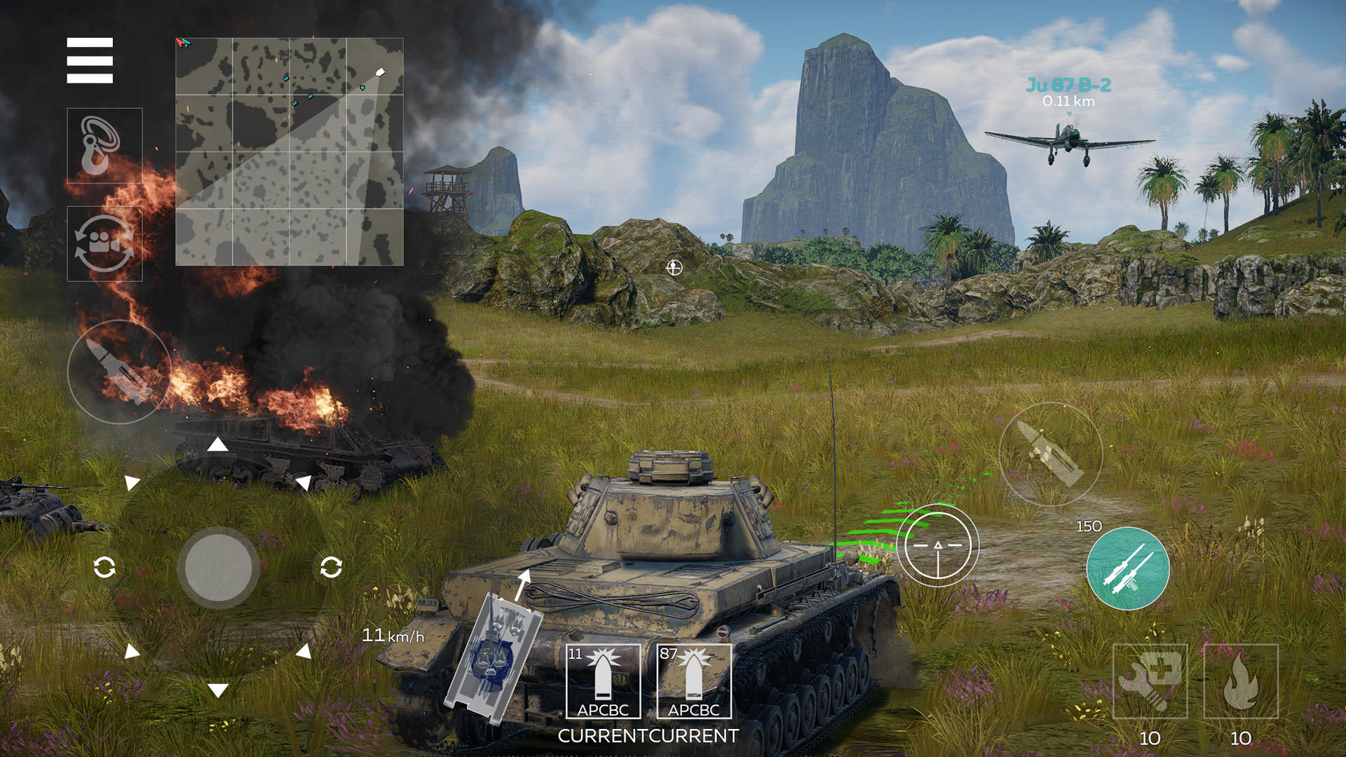 War Thunder Mobile Game Screenshot