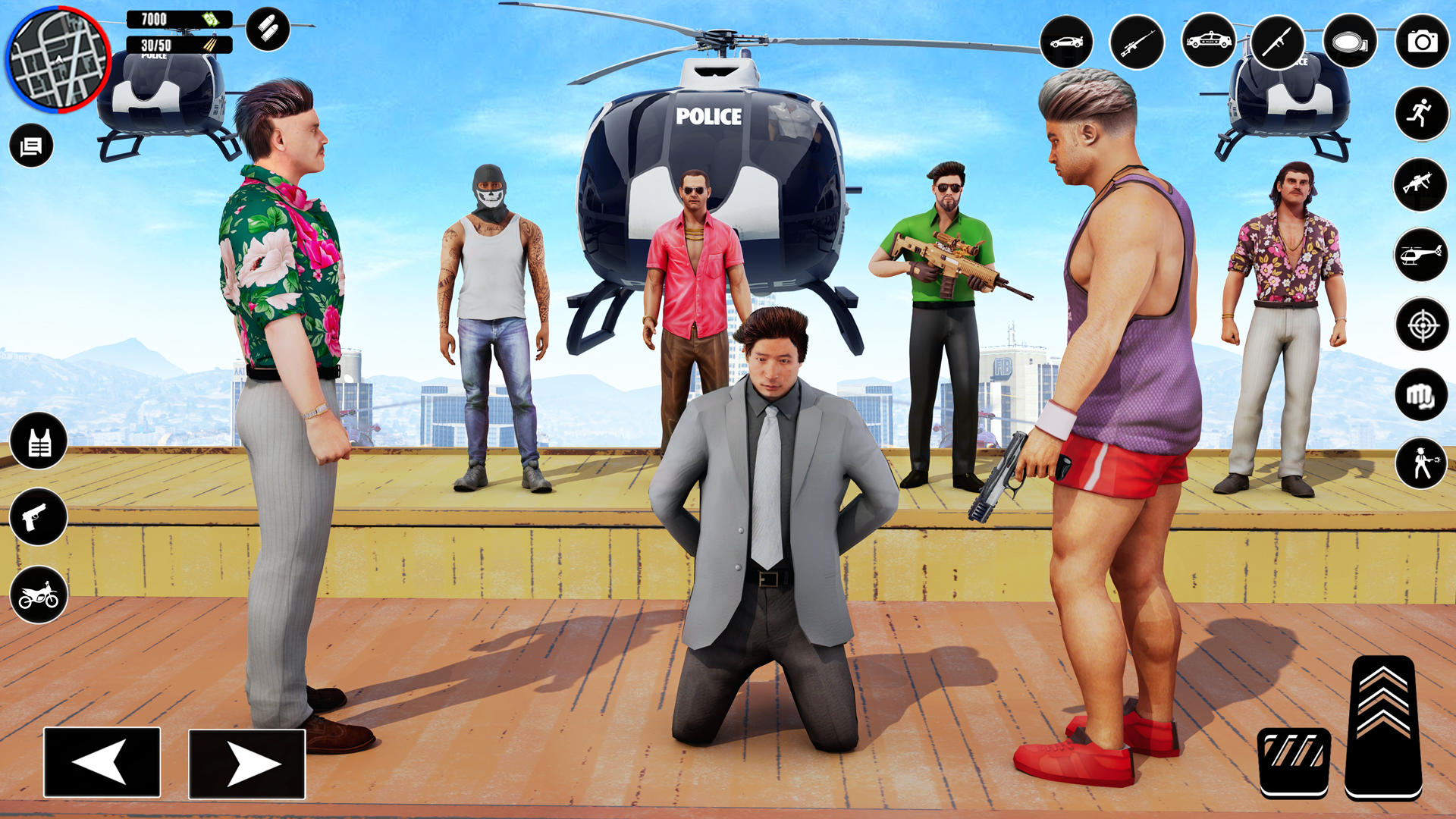 Police Transport Parking Games Game Screenshot