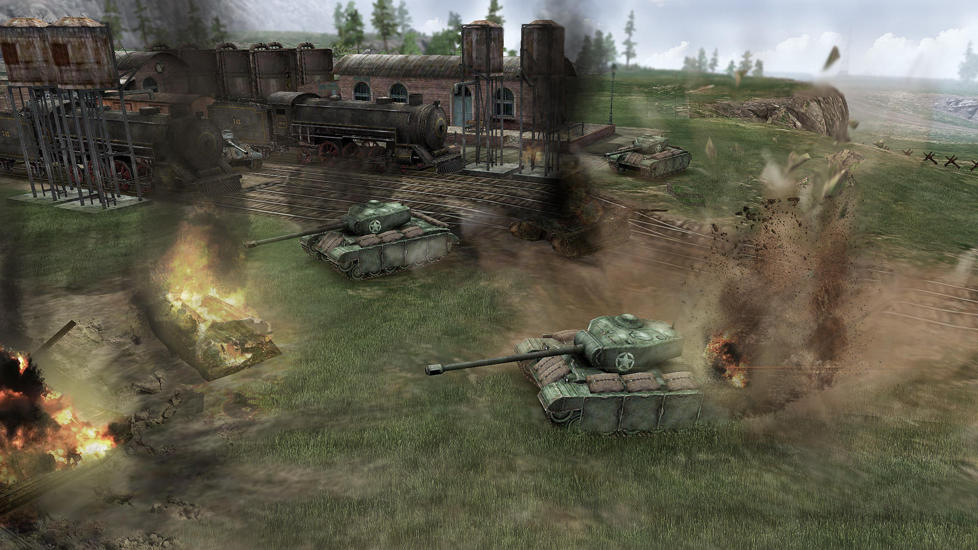 US Conflict — Tank Battles Game Screenshot
