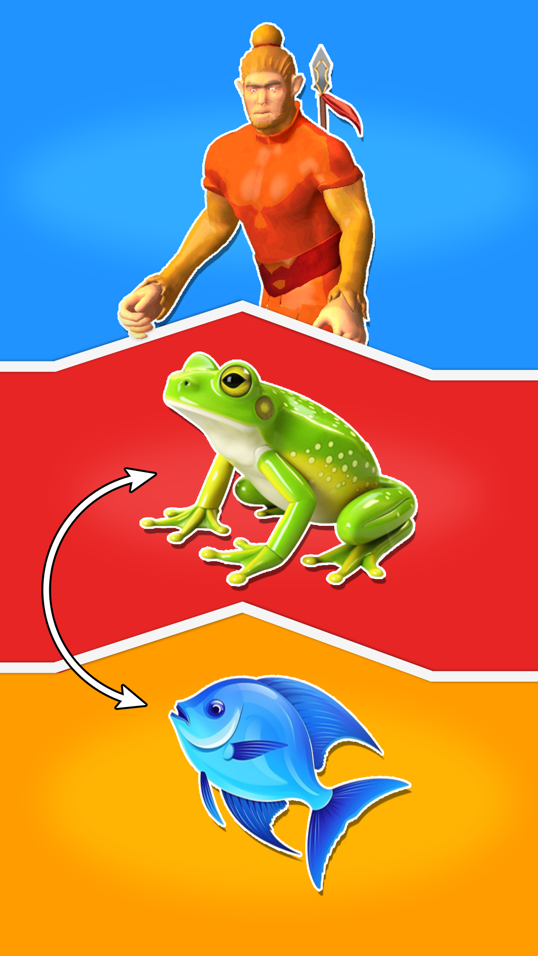 Human Evolution : Runner Game Game Screenshot