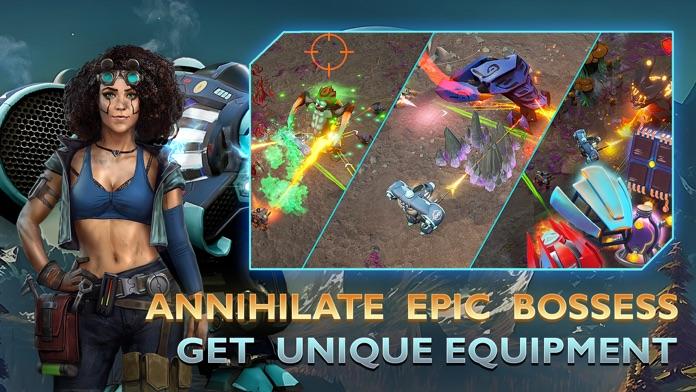 Mech & Aliens: Robot Battle Game Screenshot