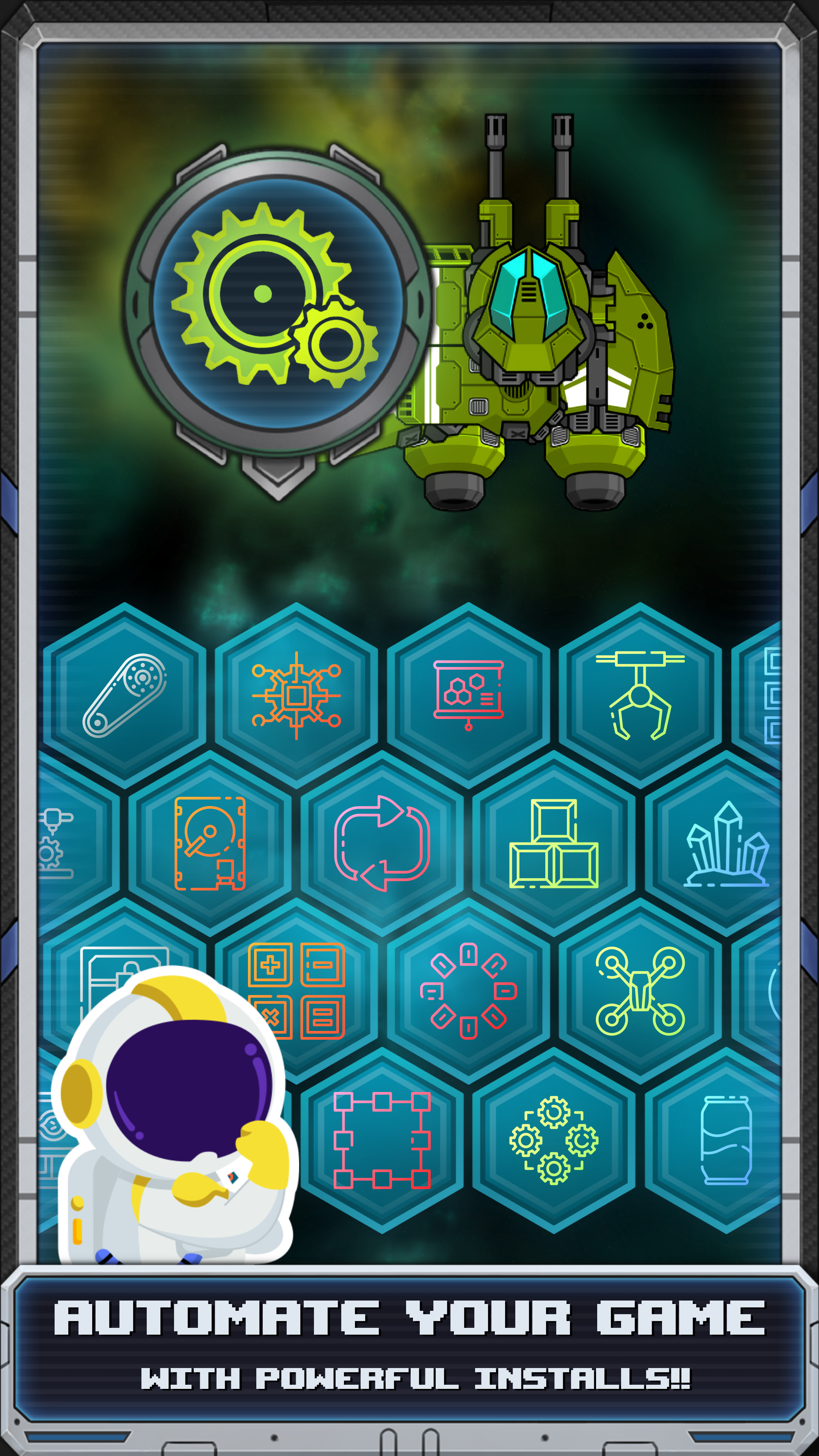 Cell: Idle Factory Incremental Game Screenshot