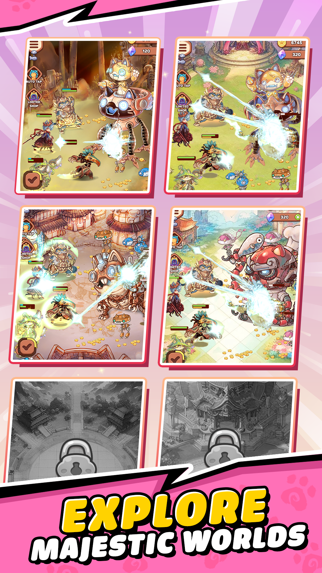 Meow Meow Warriors Game Screenshot