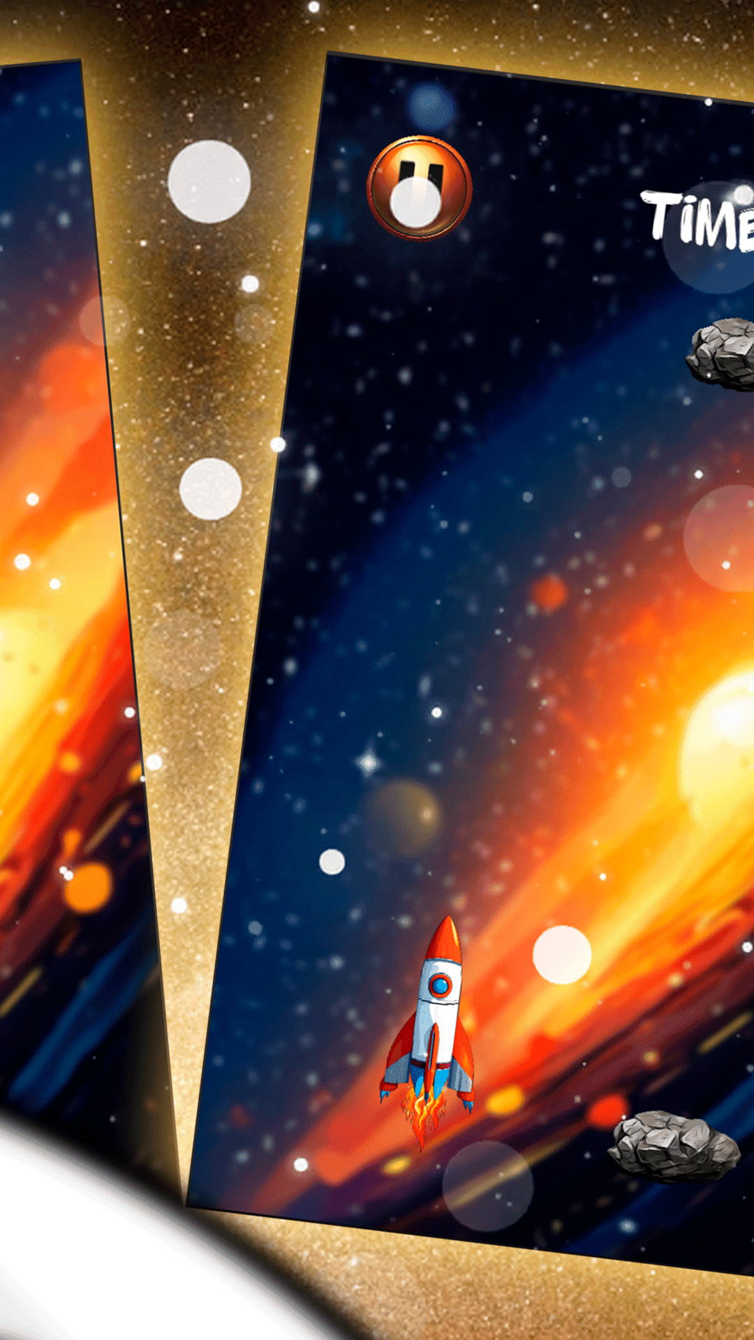 Rocket Cosmo Attack Game Screenshot