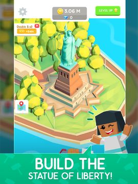 Cuplikan Layar Game Idle Landmark - Builder Game