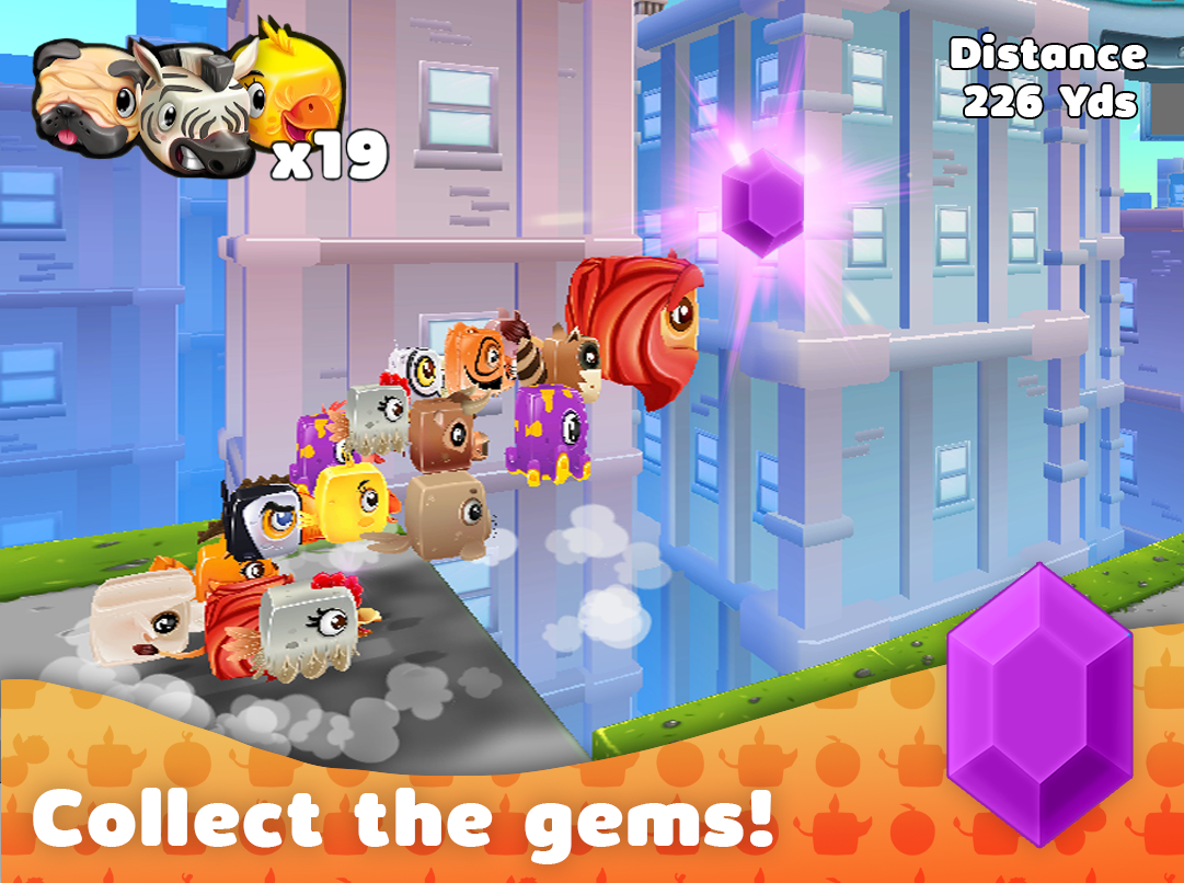 Stampede Rampage: Animals scaping the zoo Game Screenshot