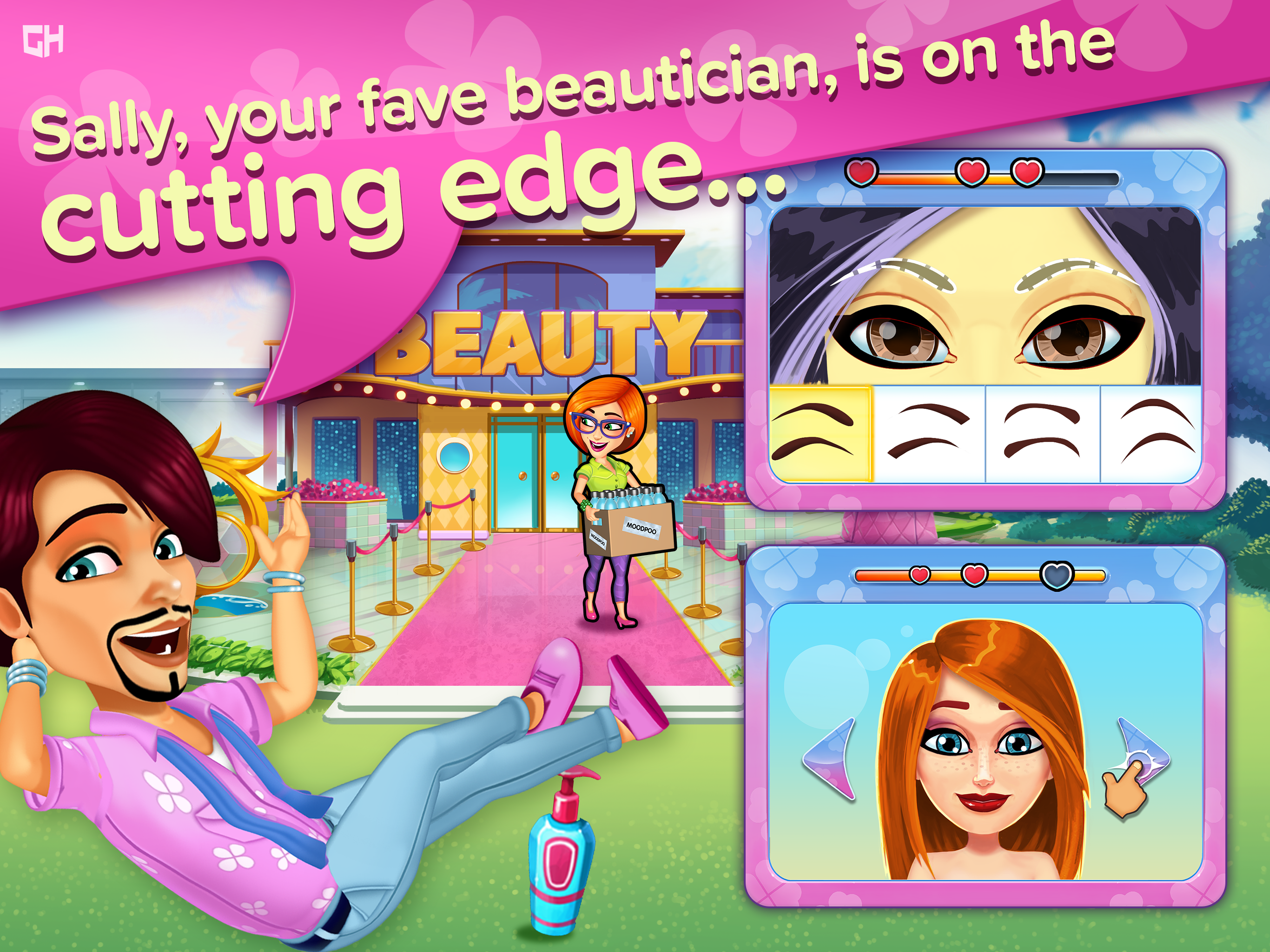 Cuplikan Layar Game Sally's Salon: Hair & Make-Up