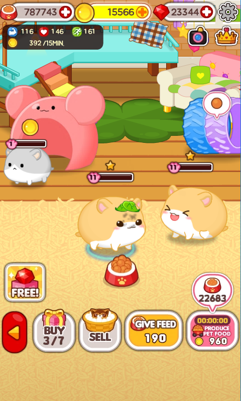 Animal Judy: Golden Hamster Game Screenshot