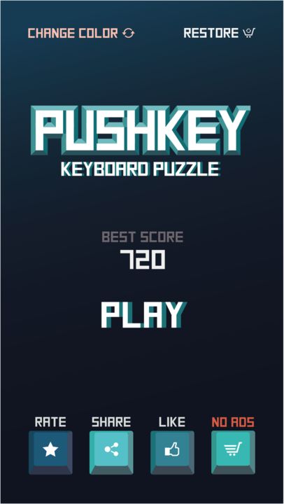 Screenshot 1 of PushKey 1.2