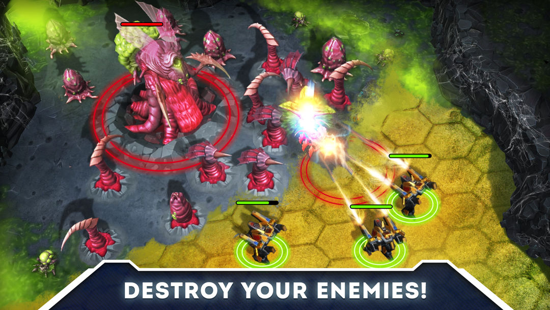 Galaxy Control: 3D strategy screenshot game