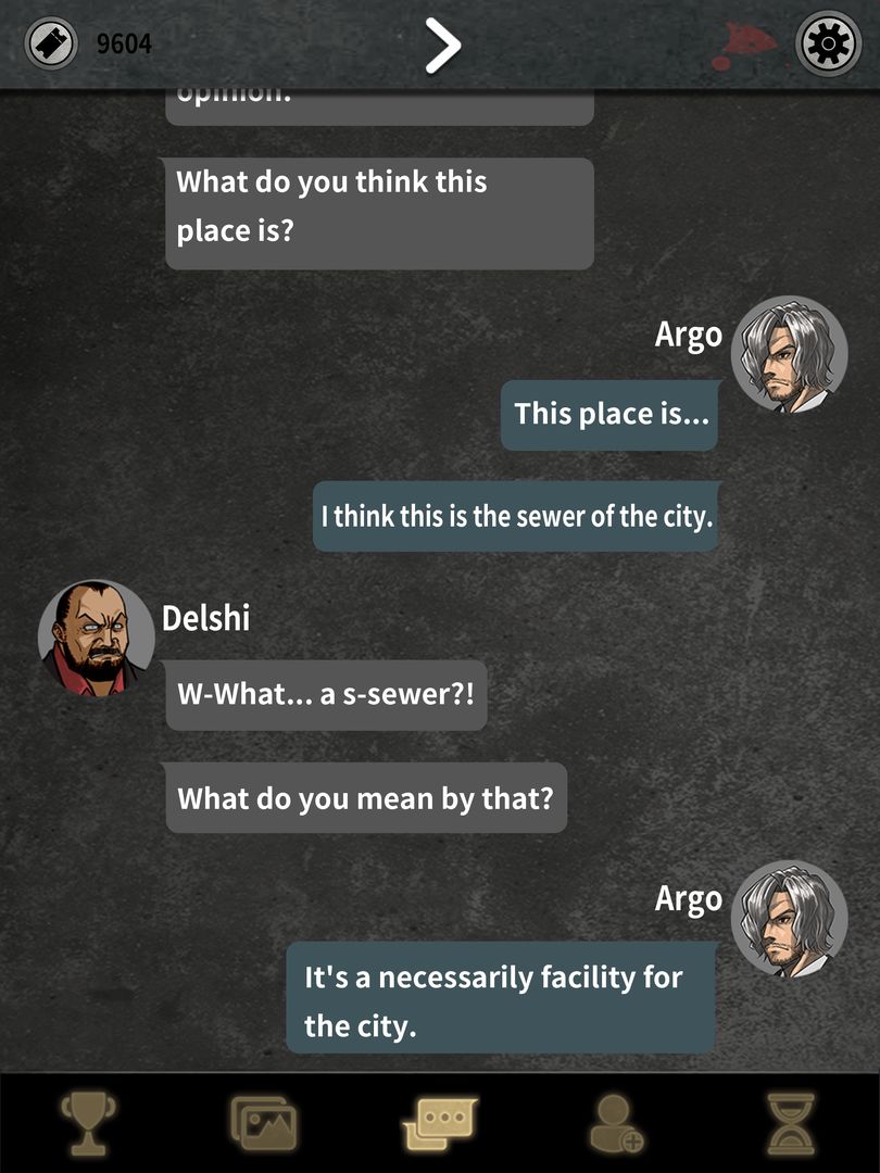 Screenshot of Argo's Choice: Visual Novel