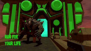 Temple Escape & Shoot Game Screenshot