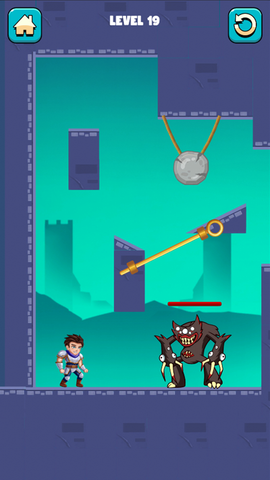 Hero Pin: Adventure Story Game Screenshot