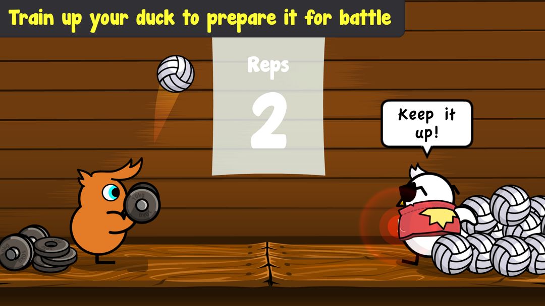 Duck Life: Battle Lite ภาพหน้าจอเกม