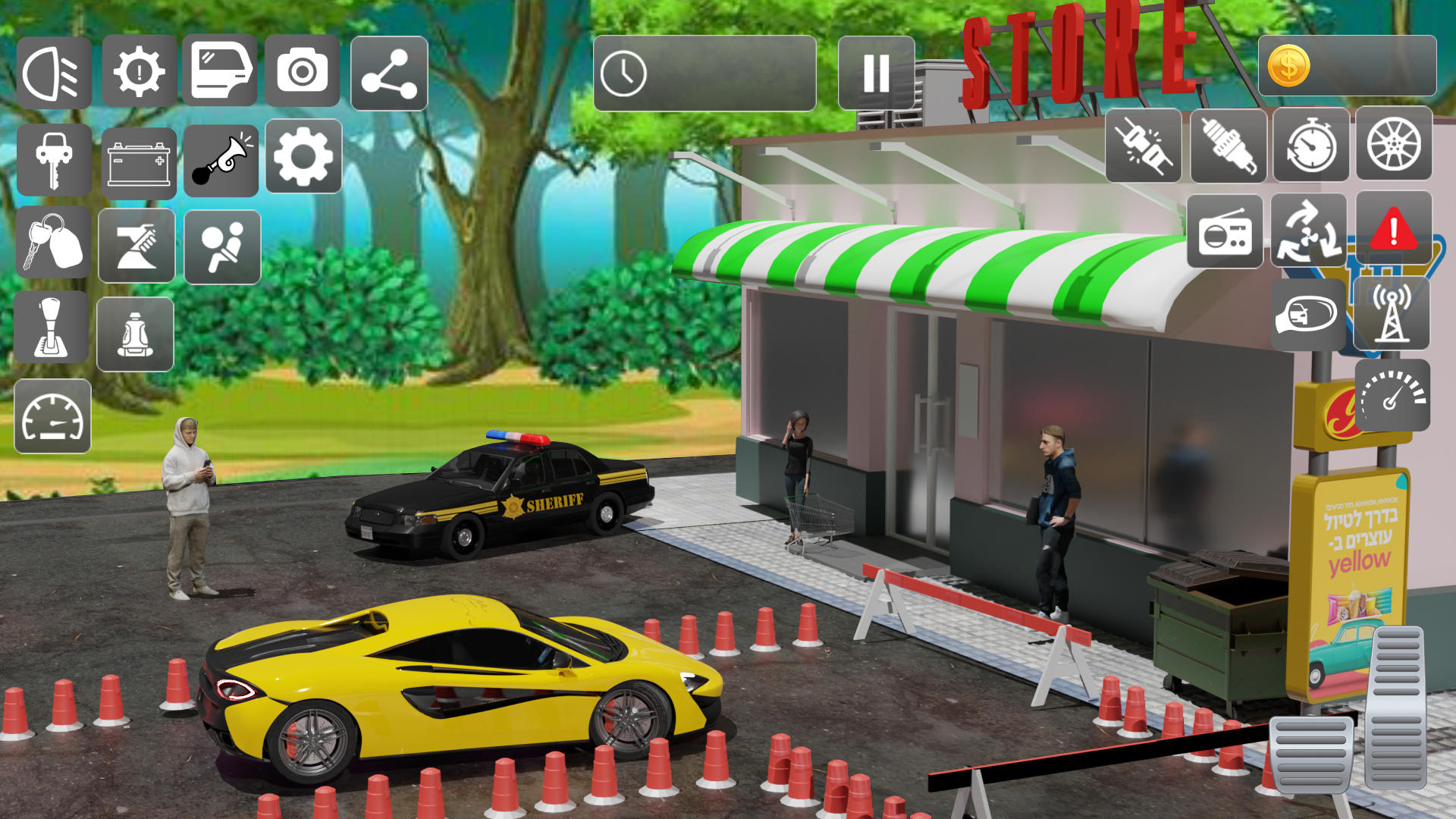 Taxi Simulator 3D - Taxi Games ภาพหน้าจอเกม