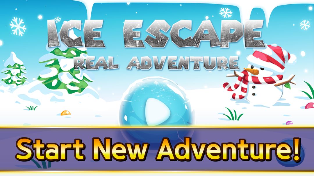 빙판 탈출 : 진짜 모험 게임 스크린 샷