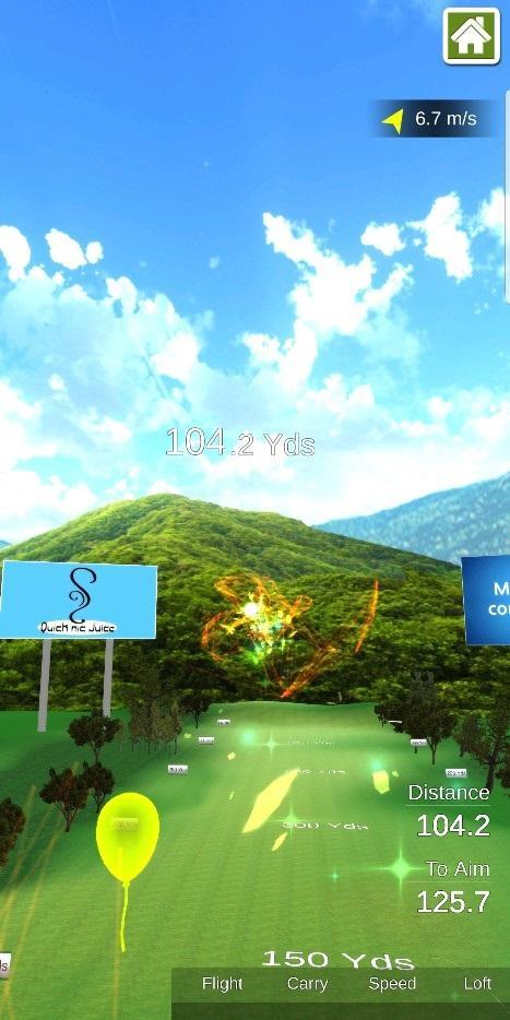 Screenshot of Virtual Golf