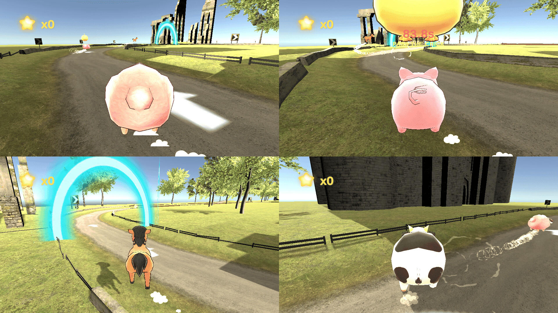 Animal Race Party screenshot game