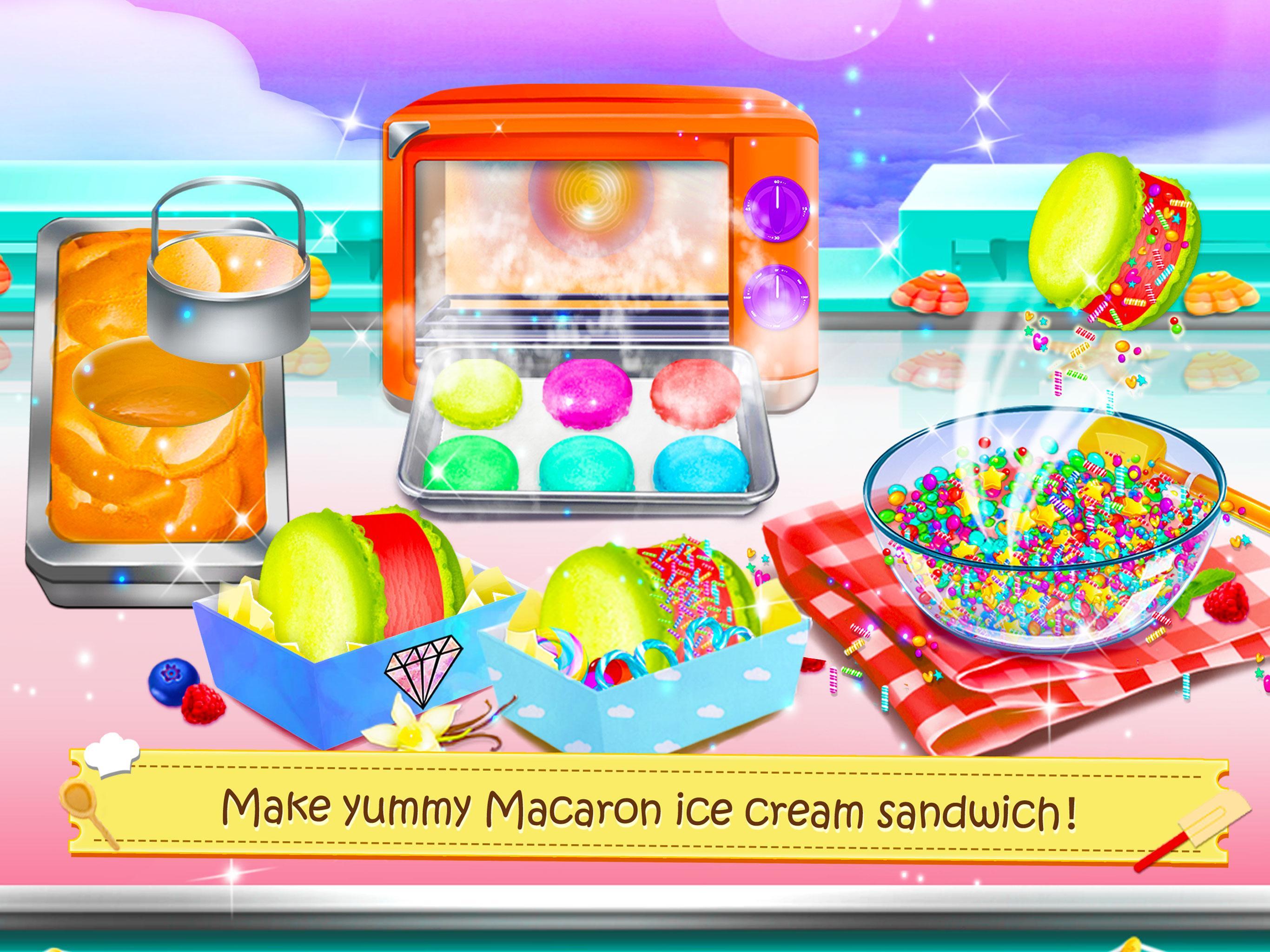 Unicorn Ice Cream Sundae - Ice screenshot game