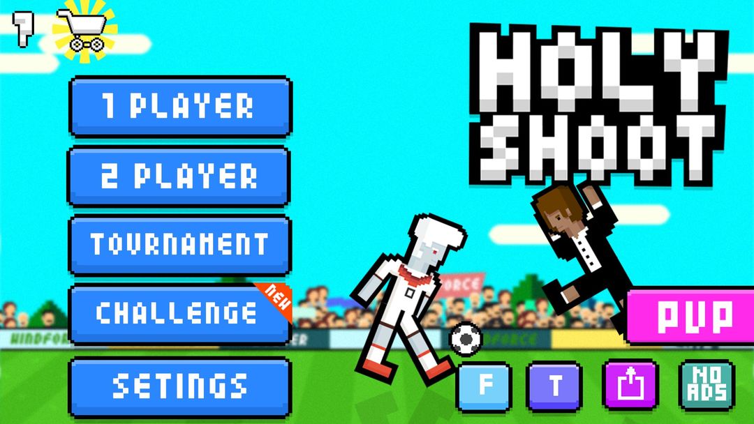 Screenshot of Holy Shoot - Soccer Battle