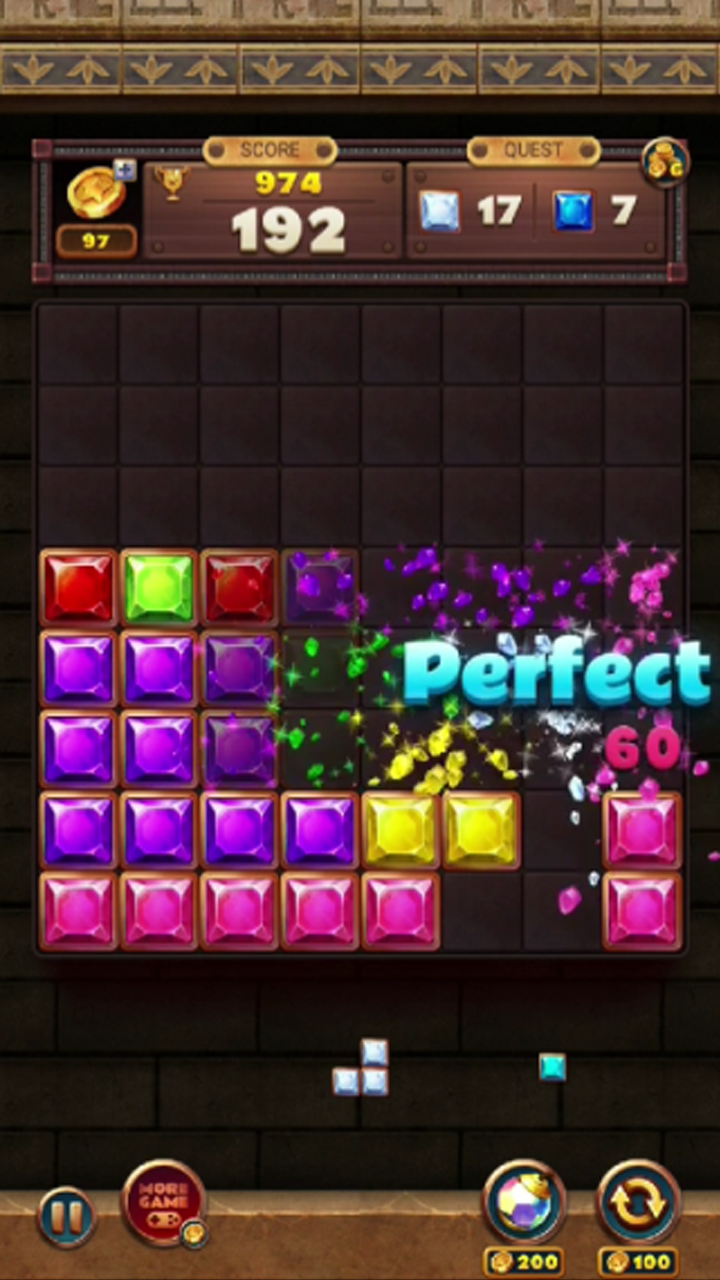 Jewels Block Puzzle Master Game Screenshot