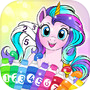 Icon of My Little Unicorn by Numbers