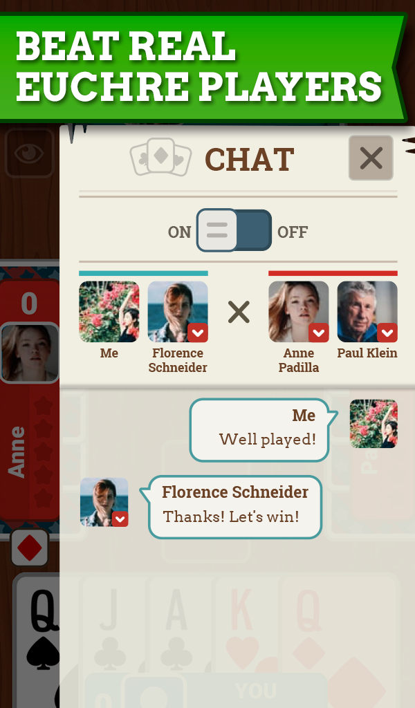 Euchre Jogatina Cards Online Game Screenshot