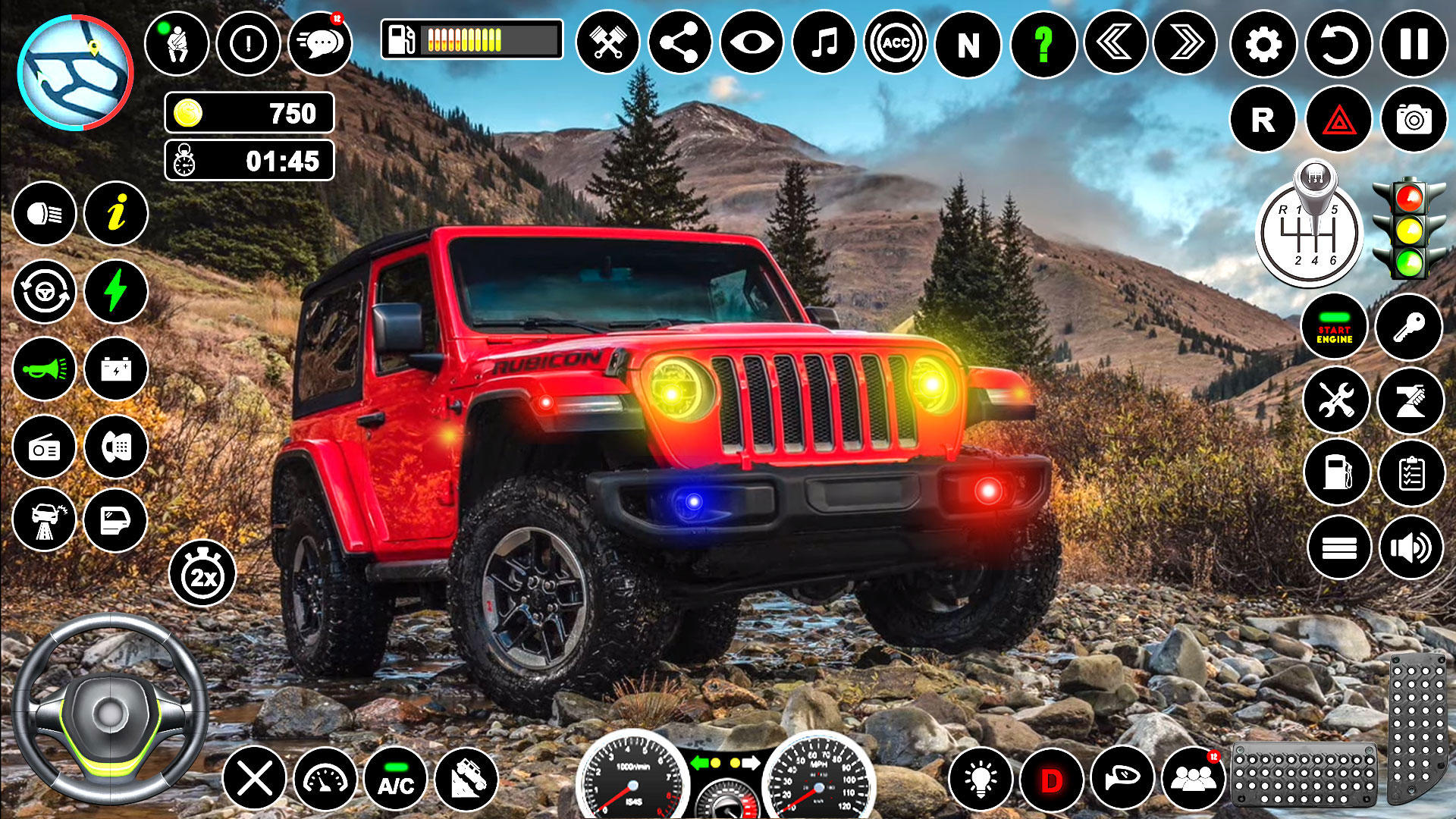 Screenshot of Indian Jeep Wala Games 3D