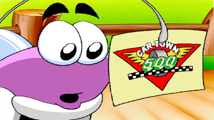 Putt-Putt Enters the Race Game Screenshot