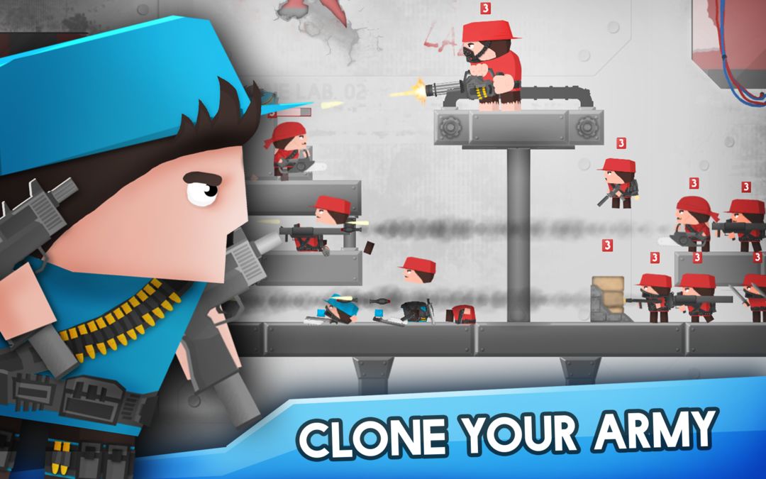 Clone Armies: Battle Game ภาพหน้าจอเกม