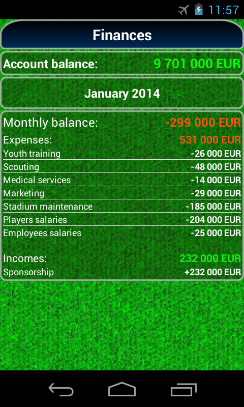 True Football 2 Game Screenshot