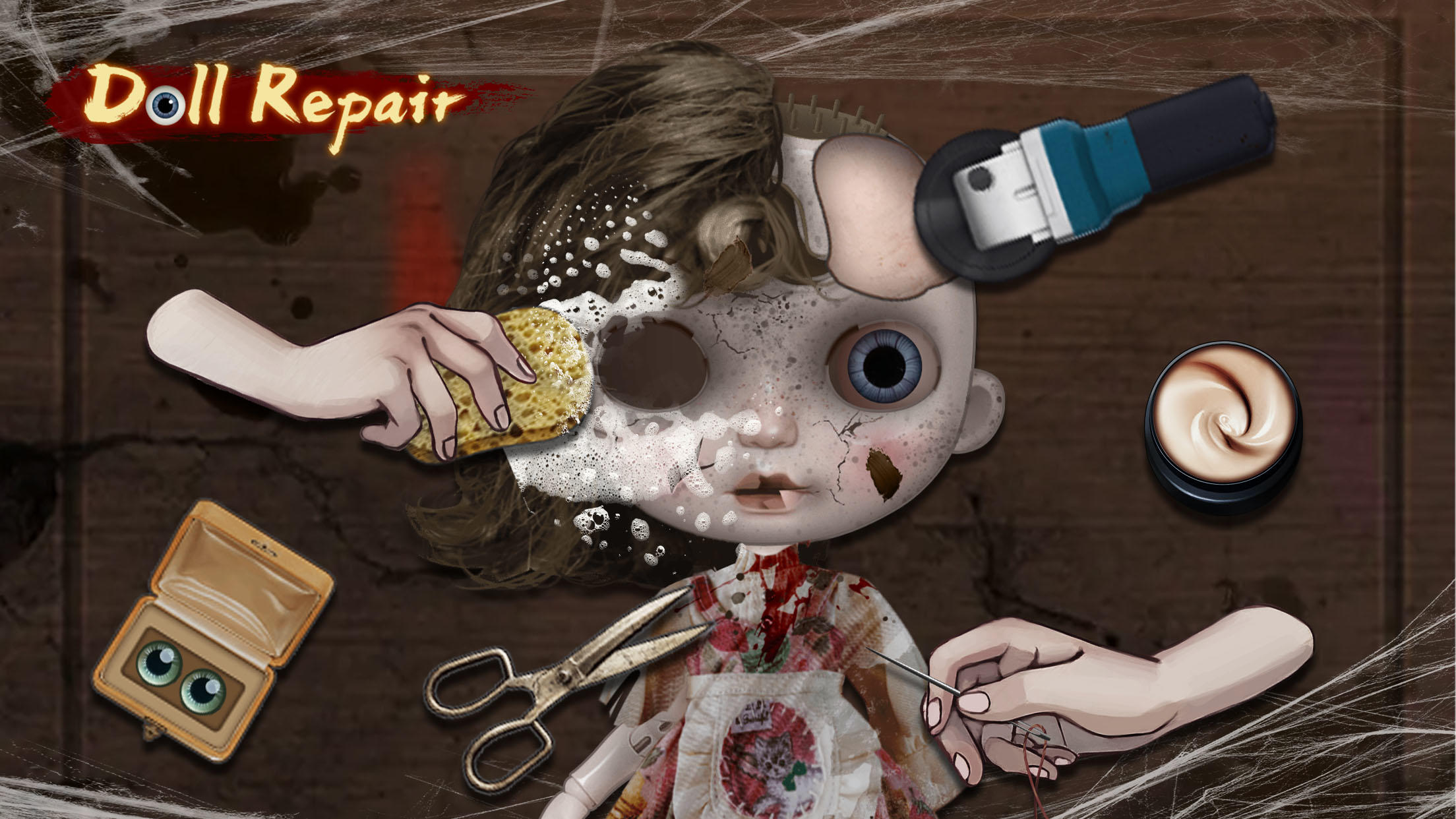 Doll Repair - Paper Doll Maker Game Screenshot