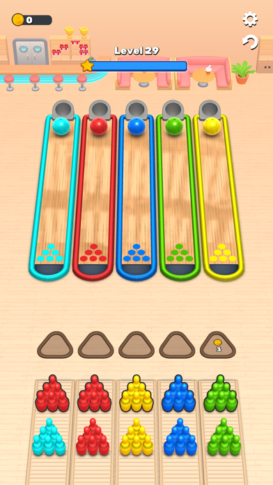 Bowling Sort Game Screenshot