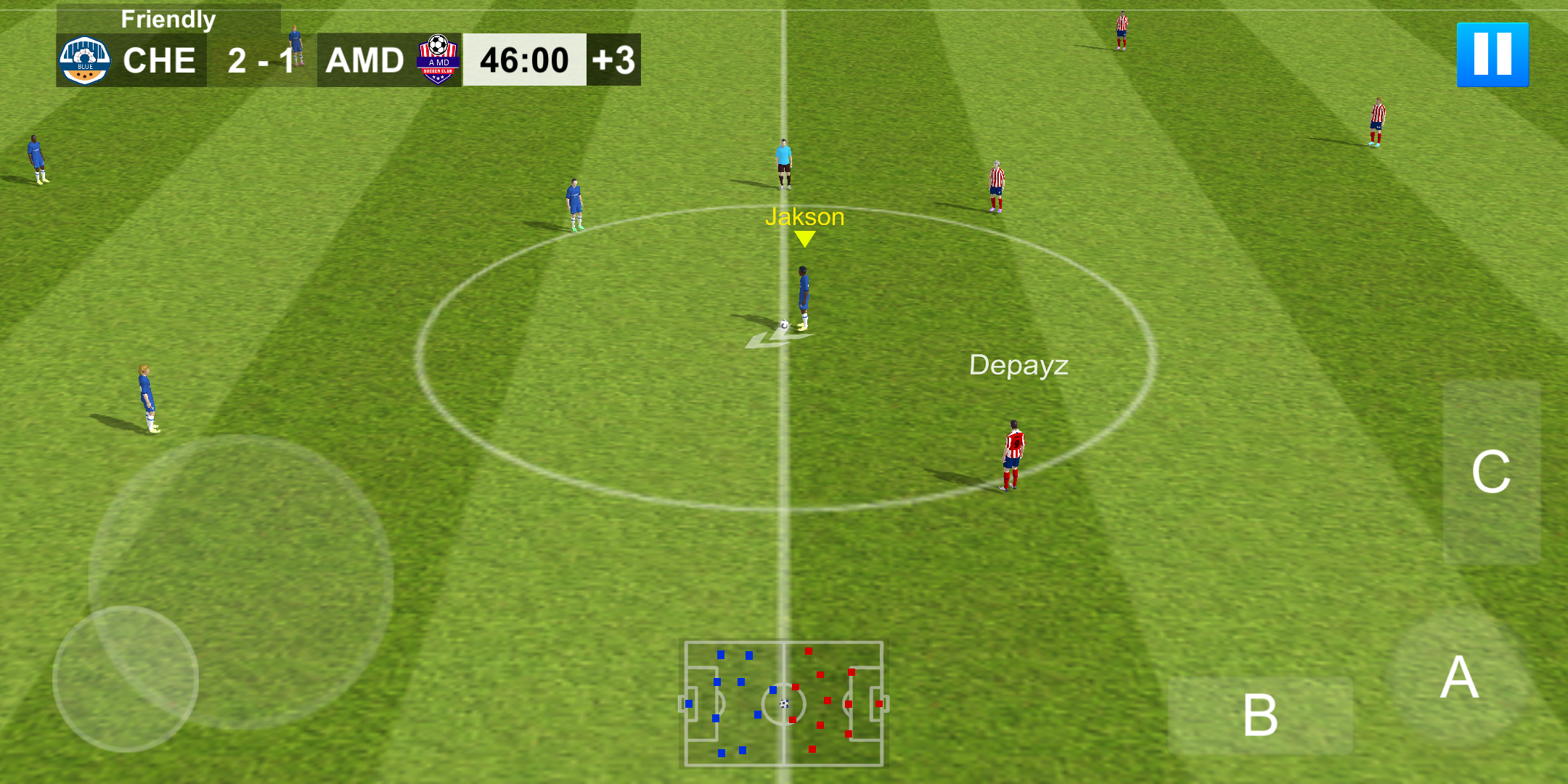 Dream Soccer 2024 ภาพหน้าจอเกม