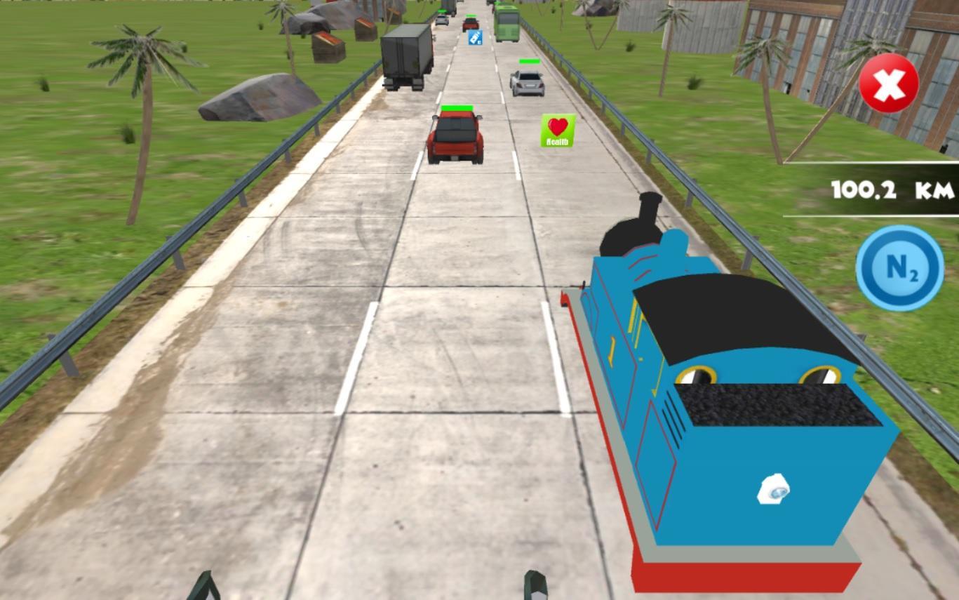 Screenshot of Thomas the Racing Train
