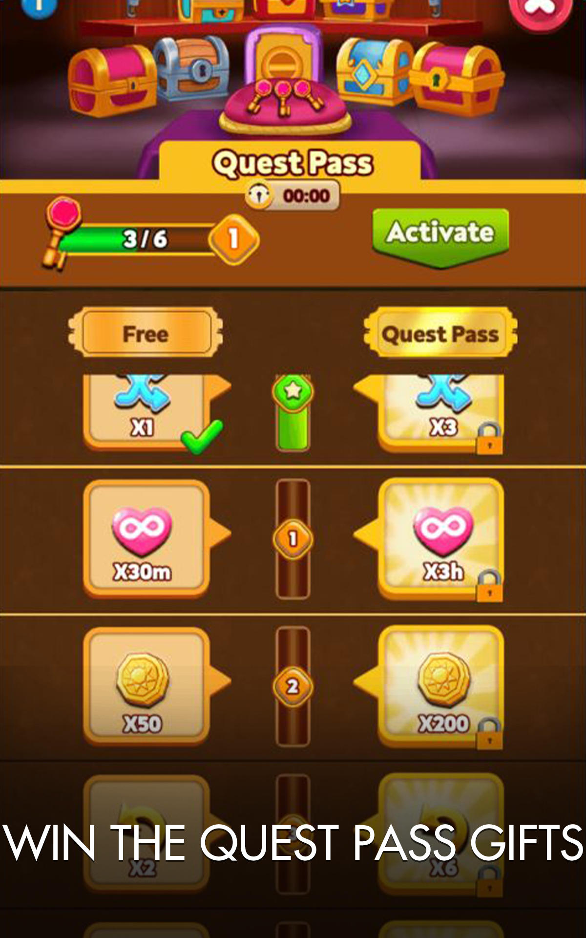 Triple Match Tile Quest 3D ภาพหน้าจอเกม