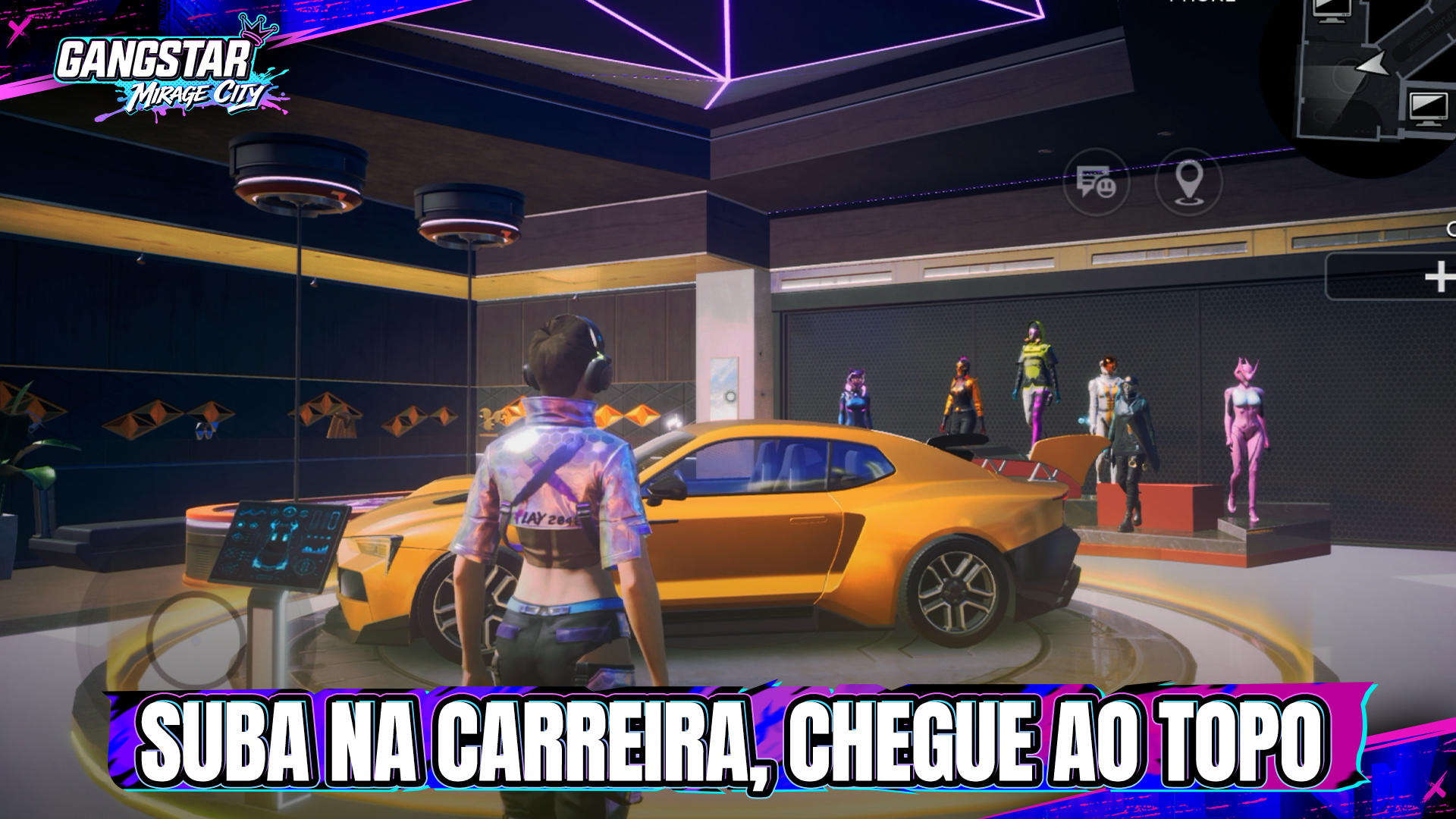 Captura de Tela do Jogo Gangstar Mirage City: Online