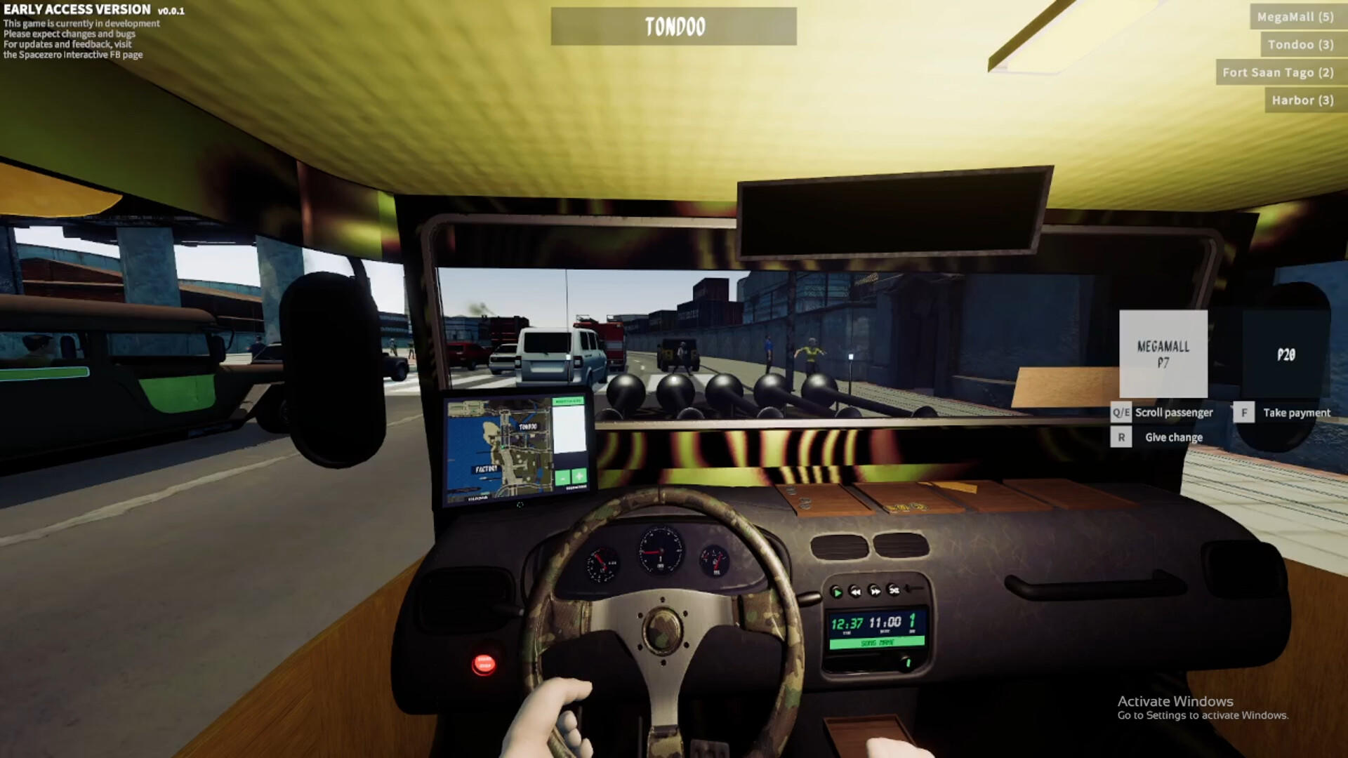 Jeepney Simulator 2 ภาพหน้าจอเกม
