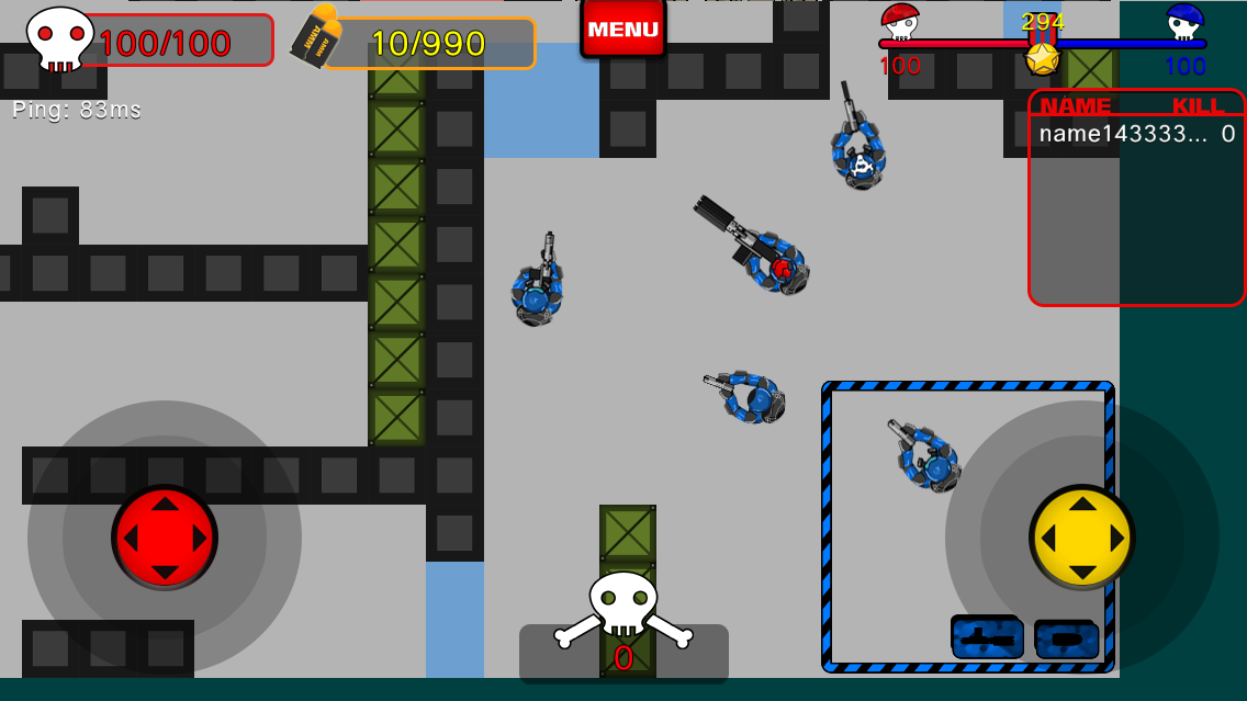 Screenshot of gooz io