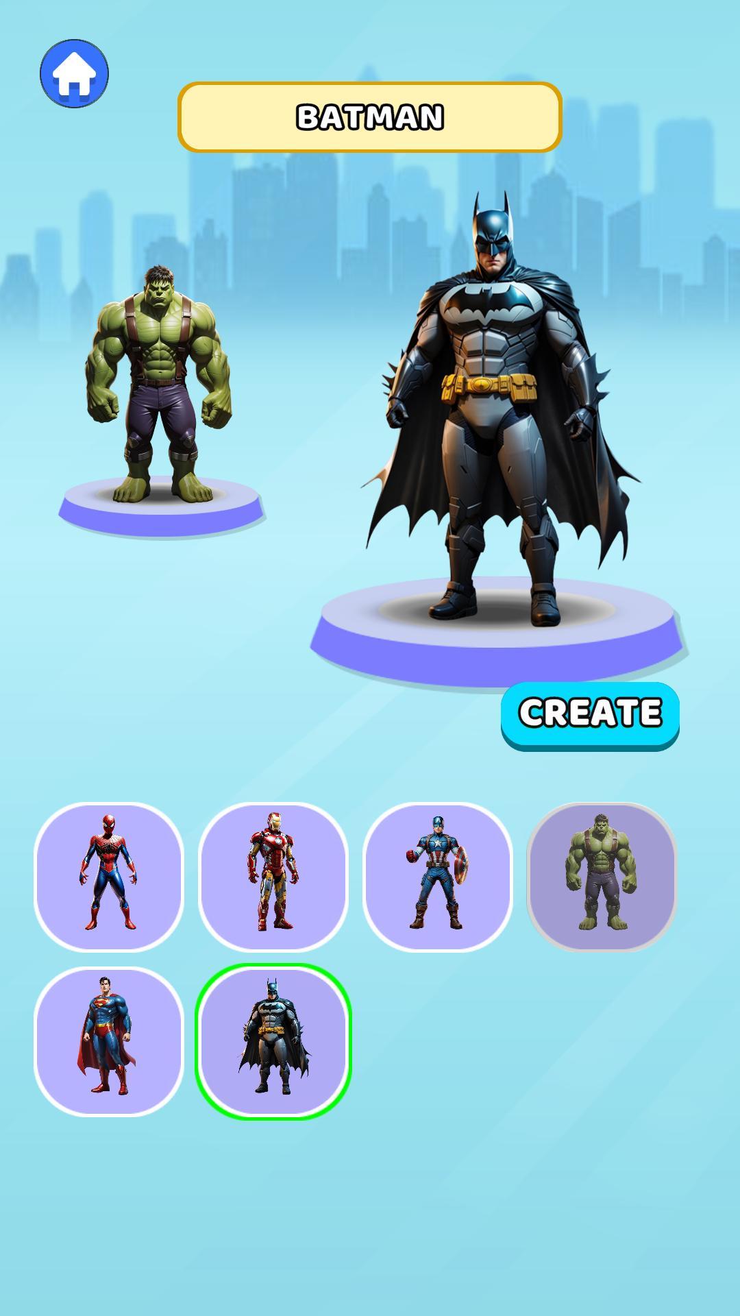 Screenshot of AI Mix SuperHero