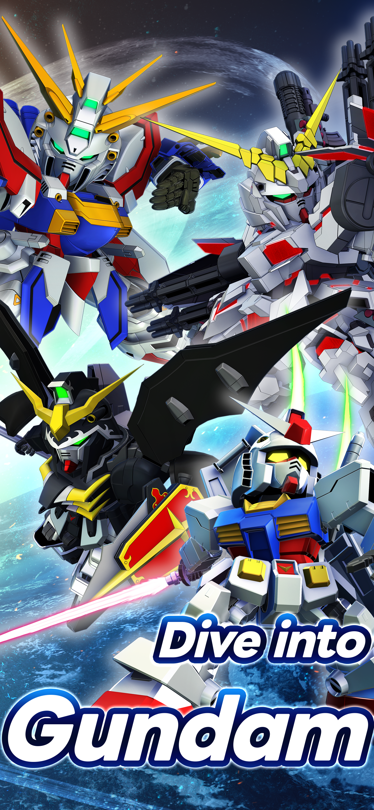 Cuplikan Layar Game SD Gundam G Generation ETERNAL
