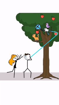 Thief Stickman: Puzzle Master Game Screenshot