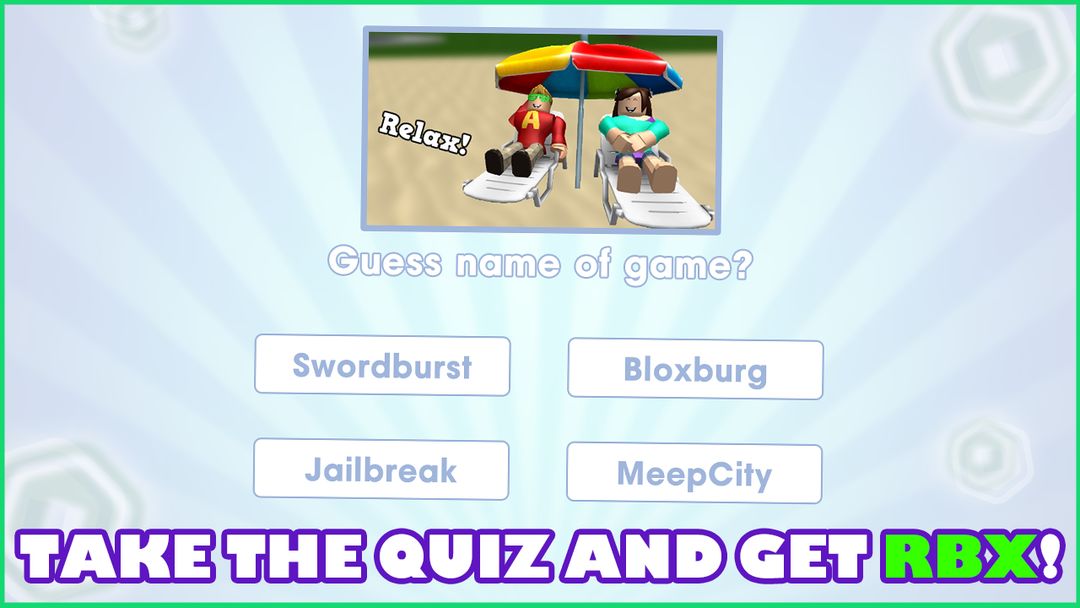 Free Robux Quiz Guru ภาพหน้าจอเกม